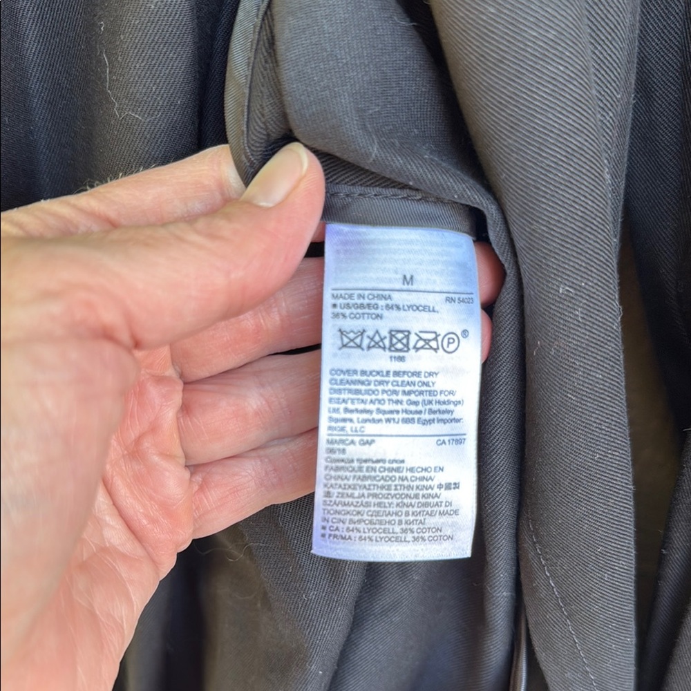 GAP NWT Trench Coat - Picture 8 of 9